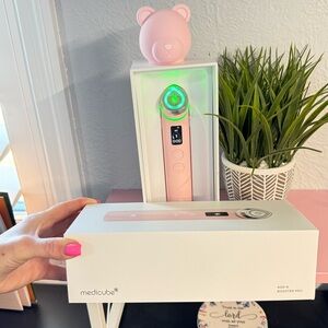 ✨🧸Pink Age-R Booster Pro with Pink Teddy Bear Cap